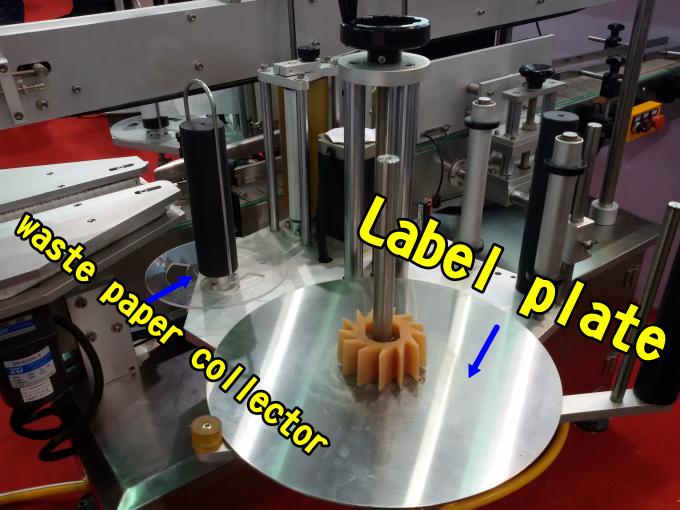 Pudelite siltide aplikaator / lauaplaadi pudeli sildistamise masin