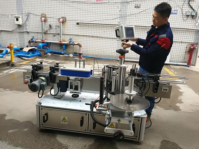 Täisautomaatne ümmarguse pudeli kleebise sildistamise masin (vöö tüüp)