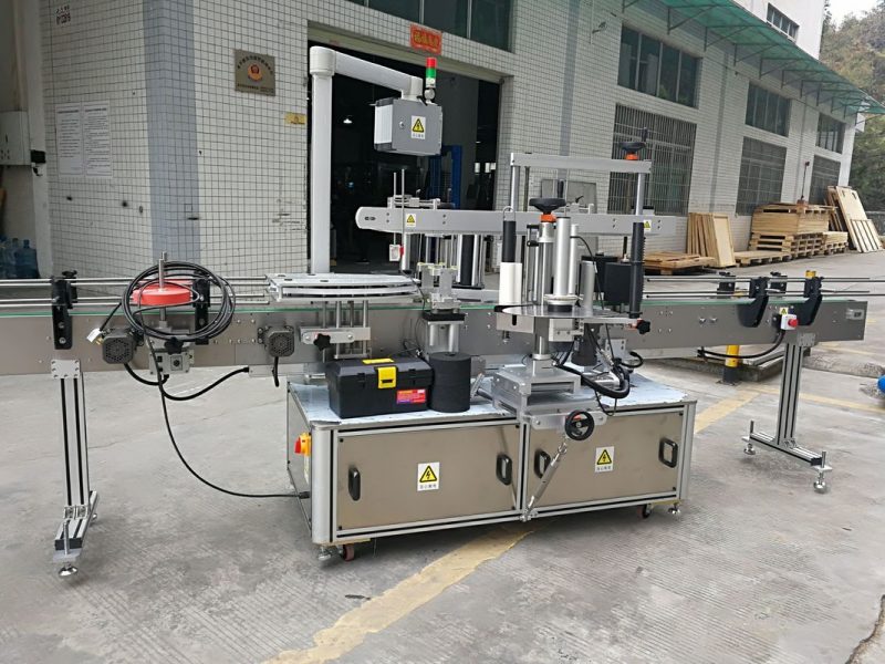 Hiina täisautomaatne karbi nurga tihenduskleebise sildistamise masin 220V 50Hz 1200W tarnija